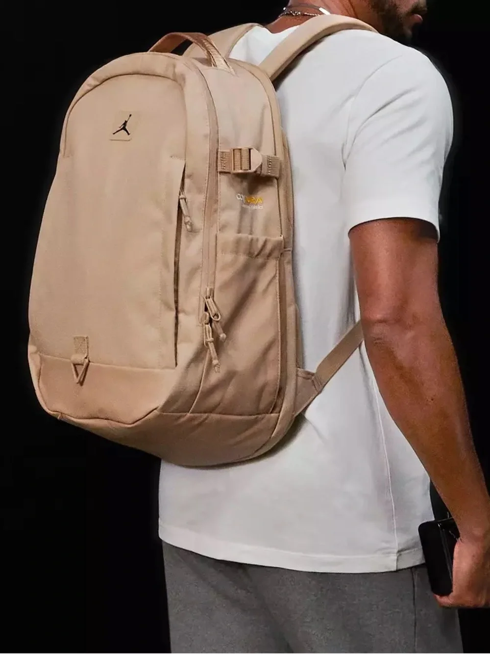 JORDAN Cordura 29L Franchise Cordura Logo Backpack Legend MD Brown Backpack